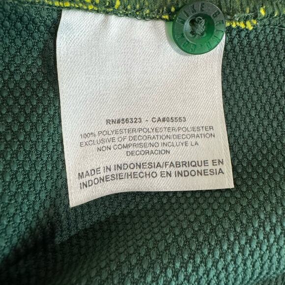 Nike Oregon Ducks Dri-FIT Polo Men’s XXL Green NCAA Performance Shirt - Picture 7 of 7